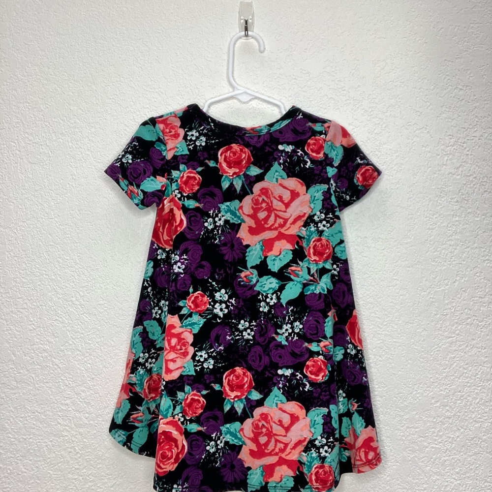 Floral High-Low Dress - Picture 2 of 4